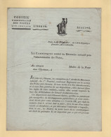 Conseil Administration Des Postes Aux Chevaux - An 7 - Reglement Sur Le Service Des Postes - Signe Gaudin - 1701-1800: Vorläufer XVIII