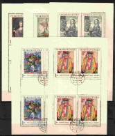 Tchécoslovaquie 1966 Mi 1668-72 Klb. (Yv 1530-4 Les Feuilles), Obliteré, - Gebraucht