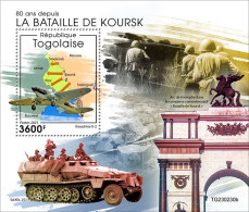 2024-01 - TOGO- BATTLE OF KURSK 80TH                 1V  MNH** - Guerre Mondiale (Première)