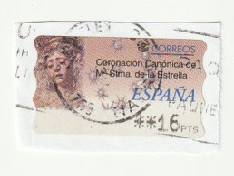 Espagne Spain España - Etiquetas Franqueo / ATM - Mary Most Holy Star - Mi AT32, Yt D27 - Automatenmarken [ATM]