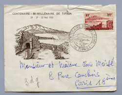 BI-MILLENAIRE DE TIPASA 1955 - FDC