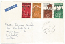 Tchad Imprimé Abbott Eritromicina Dear Doctor 13may1965 X Italie - Tchad