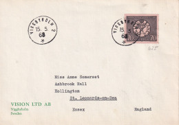 LETTER 1968  VIGGBYHOLM - Lettres & Documents