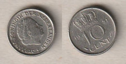 00200) Niederlande, 10 Cent 1951 - 1948-1980 : Juliana