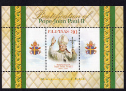 PHILIPPINES 2011 POPE JOHN PAUL II. M/S** - Papi