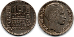 MA 30714 /  10 Francs 1945 Rameaux Courts TTB - 10 Francs