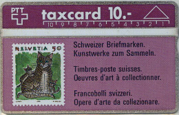 Switzerland-FRANCOBOLLO GATTO CN.109E -MINT - Suisse