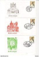 VISITE DU PAPE JEAN PAUL II  EN BELGIQUE  EN 1994   LOT DE 7 ENVELOPPES  ....... ÉTAT LUXE MNH - Papi