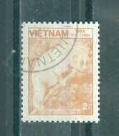 VIETNAM - (République Socialiste) N°565 Oblitéré. Série Courante. Flore Et Faune. - Fossilien