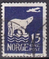 NO010D – NORVEGE - NORWAY – 1925 – ADMUNDSEN’S POLAR FLIGHT – SG # 171 USED 36 € - Gebraucht