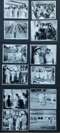 CAMBODGE 12 Photos Armée Française En Visite à Phnom-Penh Inspection Cérémonie Soldats Français & Cambodgiens Indochine - Asien
