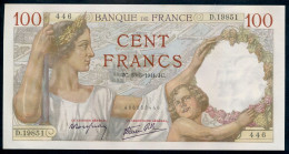 France 100 SULLY  13/03/1941  NEUF UNC Parfait - 100 F 1939-1942 ''Sully''