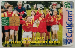 Ireland 50 Units Chip Card - 1967-1997  30 Years Of Community Games - Irlanda