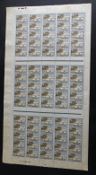 NOUVELLE-CALEDONIE - 1928-38 - N°YT. 142 - Palétuviers 5c - Feuille Complète - Neuf GC** / MNH - Unused Stamps