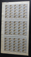 NOUVELLE-CALEDONIE - 1928-38 - N°YT. 142 - Palétuviers 5c - Feuille Complète - Neuf GC** / MNH - Ungebraucht