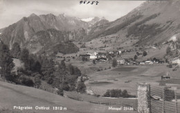 E3573) PRÄGRATEN - Osttirol - Blick über Wiese Auf Wenige Häuser U. Kirche ALT! - Prägraten