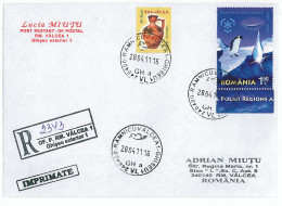 NCP 33 - 2343-a PENGUIN, Romania, International Polar Year - Registered - 2011 - Anno Polare Internazionale