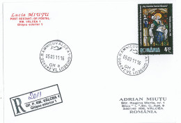 NCP 33 - 2011c-a STAINED-GLASSES, Romania - Registered - 2011 - Vidrios Y Vitrales