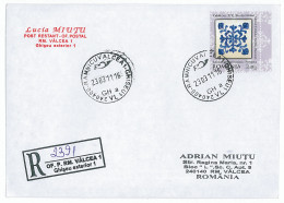 NCP 33 - 2391-a CAHLA, Romania, Bistrita Nasaud - Registered - 2011 - Musées
