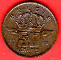 Belgio - Belgium - Belgique - Belgie - 1979 - 50 Centimes - SPL/XF - Come Da Foto - 50 Cent