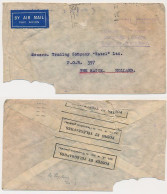 Crash Mail Cover Sydney Australia - The Netherlands 1937 - Nierinck 371205 - Brindisi Italy - Cygnus - Brieven En Documenten