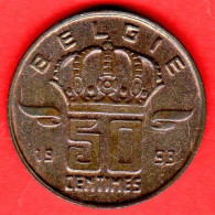 Belgio - Belgium - Belgique - Belgie - 1993 - 50 Centimes - QFDC/aUNC - Come Da Foto - 50 Centimes