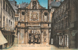 CPA VANNES PORTE SAINT VINCENT COULEUR ***peu Fréquente*** - Vannes