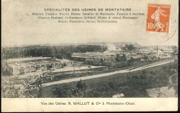 Montataire Vue Des Usines R. WALLUT - Montataire
