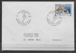 ITALIE  Lettre 1999 Parma Base Ball - Base-Ball