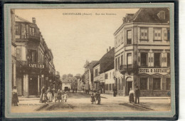 CPA - BISCHWILLER (67) - Aspect De La Rue Des Bouchers Et Du Café Lieb Dans Les Années 20 - Bischwiller