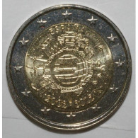 ESPAGNE - 2 EURO 2012 - 10 ANS DE L'EURO - SUP/FDC - Espagne