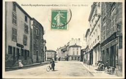 Saint Symphorien Sur Coise Place Du Marche - Saint-Symphorien-sur-Coise