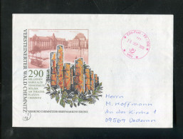 "BUNDESREPUBLIK DEUTSCHLAND" 2010, Privatpost-Brief Roter K1 "City-Post" (7555) - Privatpost