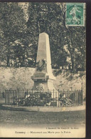 Ecommoy Monument Aux Morts Pour La Patrie - Ecommoy