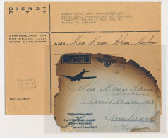 Crash Mail Cover Netherlands Indies - Amsterdam 1935 - Nierinck 350717 - Bushire Iran - Maraboe - Posta Aerea