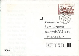 Czech Republic Postal Stationery Cover 11-10-1994 - Sobres