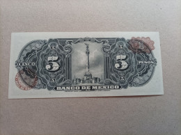 Billete De México 5 Pesos Del Año 1969, UNC - México