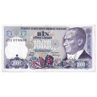 Billet, Turquie, 1000 Lira, Undated (1988), KM:196, SUP - Turchia