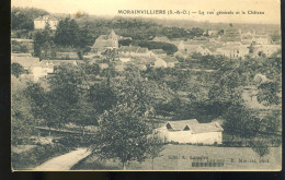 Morainvilliers La Vue Generale Et Le Chateau - Morainvilliers