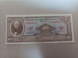 Billete De México 100 Pesos Del Año 1972, UNC - Mexiko