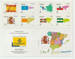 2009 Autonomous Communities Of Spain, Full Booklet Mint MNH ** Adhesive Stamps - Libretti