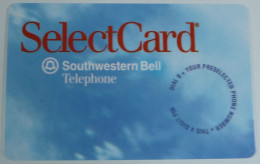 USA - Magnetic - Southwestern Bell - SELECTCARD - Smart Card - Used - Otros & Sin Clasificación