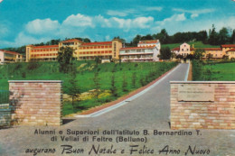 Calendarietto - Alunni E Superiori Dell'istituto B.bernardino T. Di Vallai Di Feltre - Belluno - Anno 1971 - Kleinformat : 1961-70