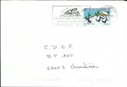 FRANCE LETTRE 20g PINGOINS CLERMONT FERRAND POUR CHAMALIERES ( PUY DE DOME ) DE 2006 LETTRE COVER - Lettres & Documents