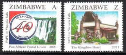 Zimbabwe - 2021 PAPU @ Victoria Falls Set (**) - Zimbabwe (1980-...)