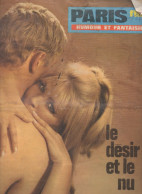 Revue PARIS FLIRT (humour Et Fantaisie Charme)  N°631 Pin-up De B DENANT Au Plat Inférieur  1969   (CAT4074/631) - Humor