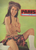 Revue PARIS FLIRT (humour Et Fantaisie Charme)  N°584 Pin-up De THIBESART  Au Plat Inférieur  1969   (CAT4074/ 584 ) - Humour