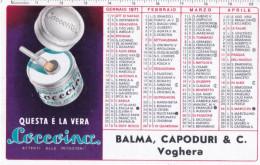 Calendarietto - Coccoina Balma Capoduri E C. Voghera - Anno 1971 - Petit Format : 1971-80