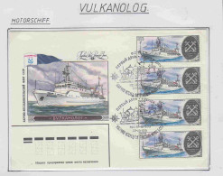 Russia MS Vulkanolog FDC 4v Ca Moscow 25.12.1979 (OR188) - Navires & Brise-glace