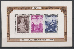 440 Belgio Belgium 1949 - Pro Opere Culturali, Dipinti 2 Foglietti N. 27/28. Cat. € 380,00. SPL MNH - 1931-1950